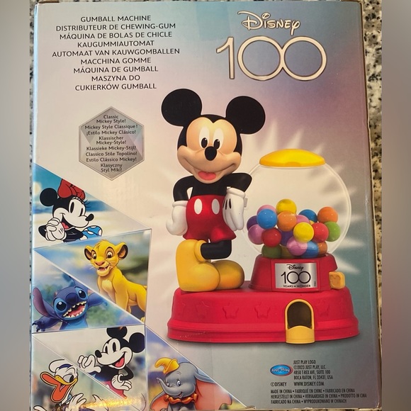 Disney Mickey Mouse Gumball Machine 100 Years of Wonder - Picture 8 of 13